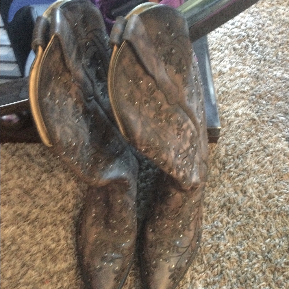Size 9 Stetson Cowboy Boots